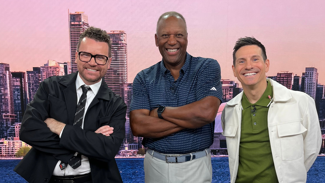 Joe Carter stops by BT before his 17th Annual Golf Tournament