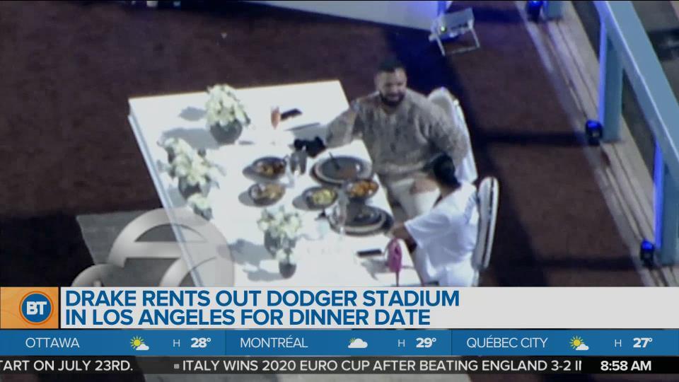 Drake Rents Out Dodgers Stadium Breakfast Television