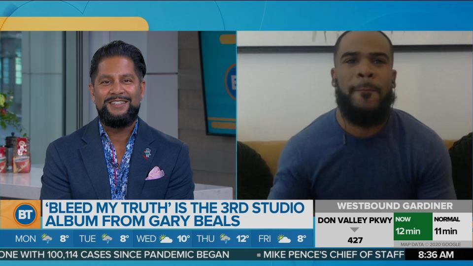 Canadian R&B singer Gary Beals chats about his new album ‘Bleed My Truth’