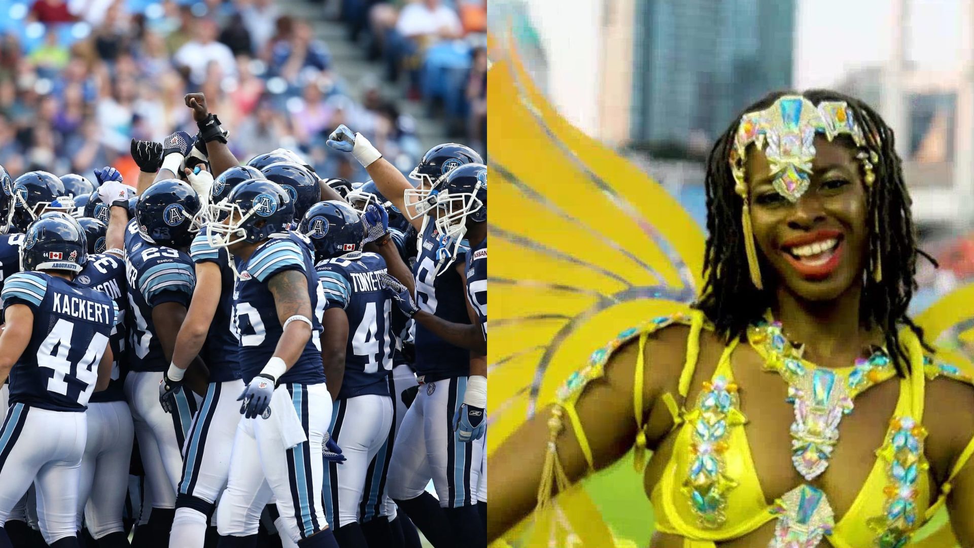 Toronto Argonauts are celebrating their annual Afro-Caribbean heritage night