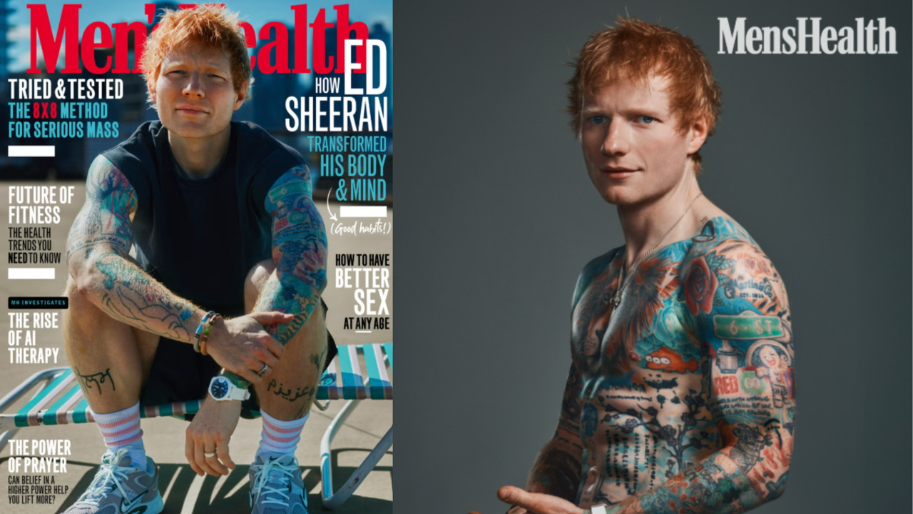 Ed Sheeran is Men's Health magazines latest cover star