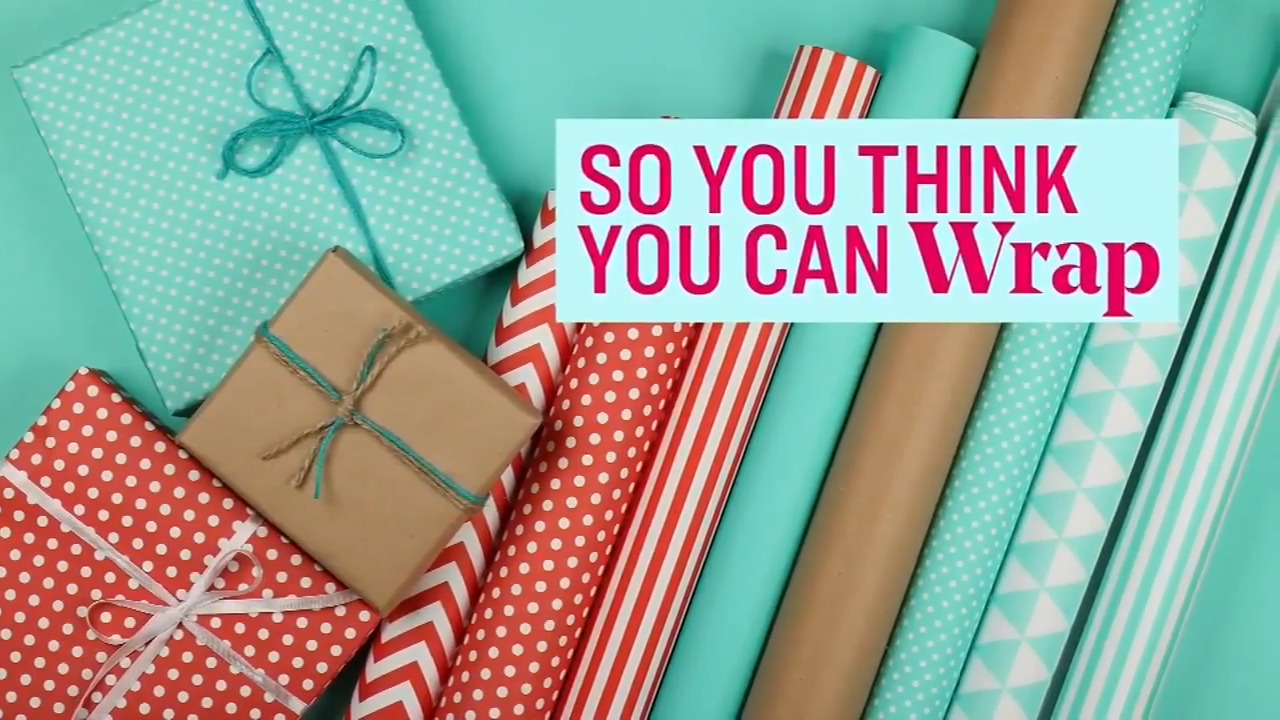 Can you wrap a present in under 60 seconds?