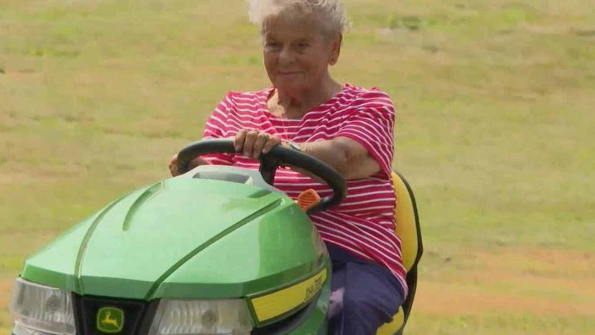 This 97-year-old woman just bought herself a tractor for her birthday