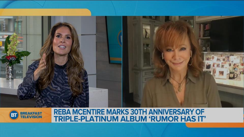 Reba McEntire marks 30th anniversary of triple-platinum album ‘Rumor has it’