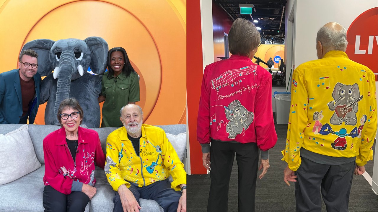 Sharon and Bram stopped by BT!