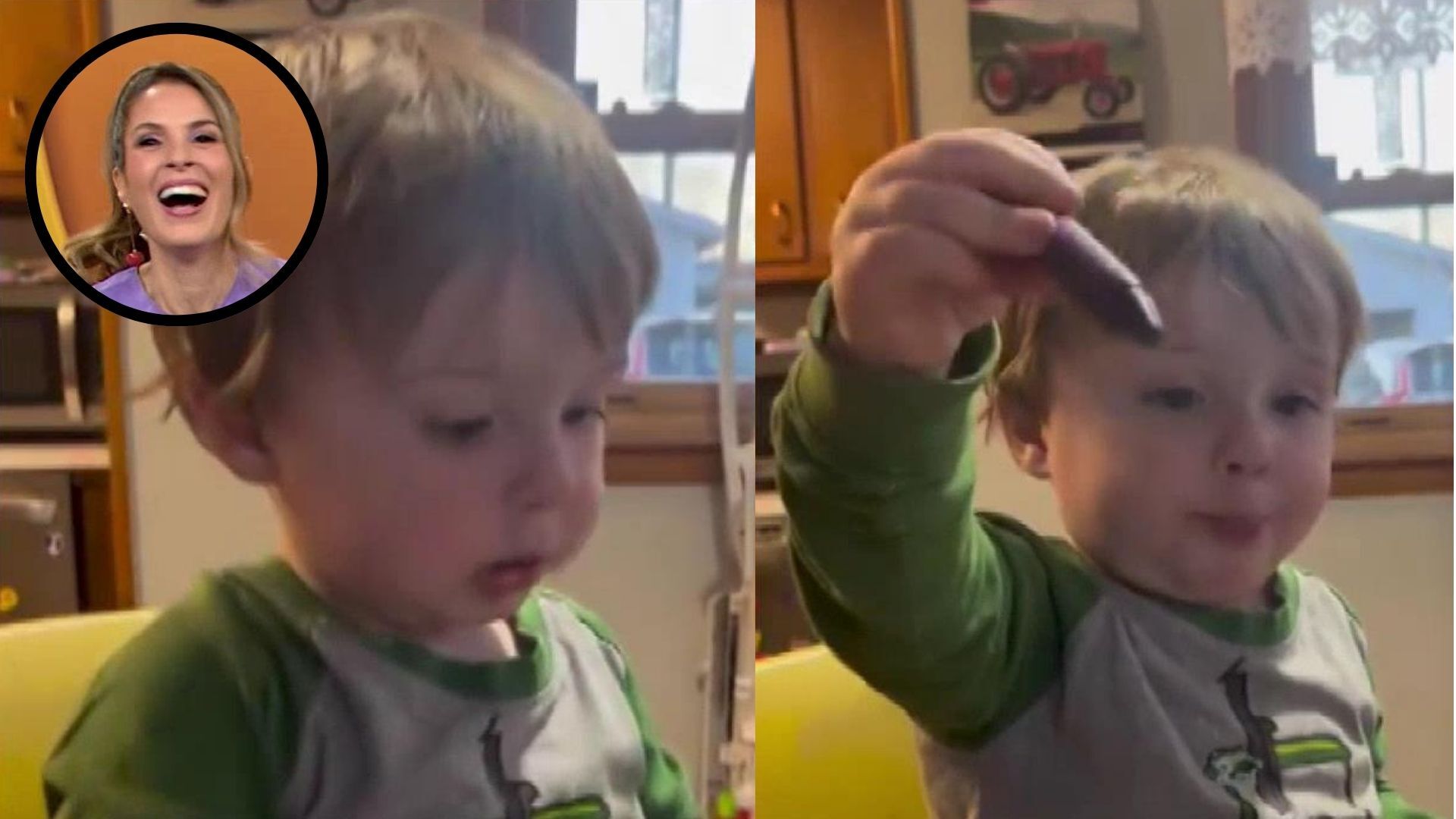 The hilarious short story of a child and their love of the colour purple