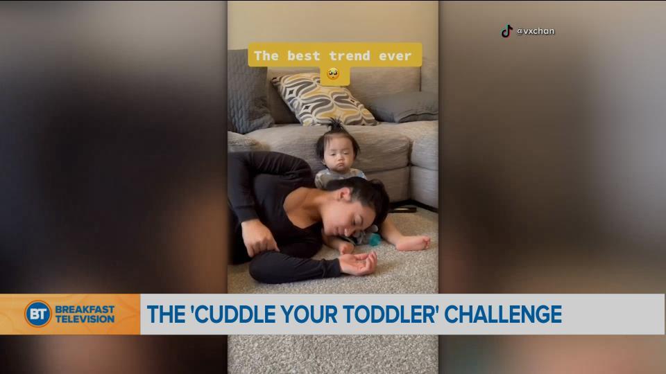 BT Bright Spot: cuddle your toddler challenge
