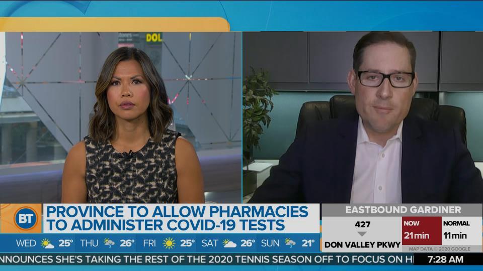 Province to allow pharmacies to administer COVD-19 tests