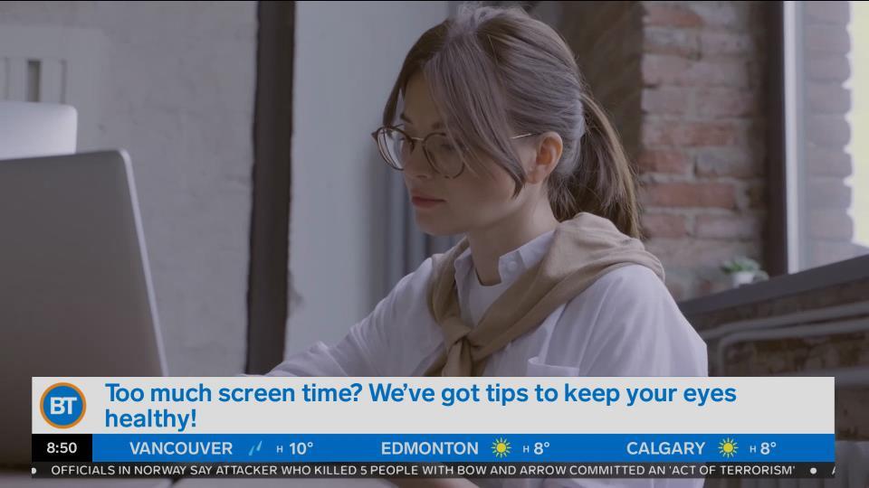 Give your eyes a break from excessive screen time
