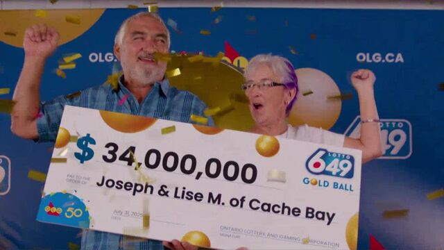 This Ontario couple won $34 million dollars with their Friday date night tradition