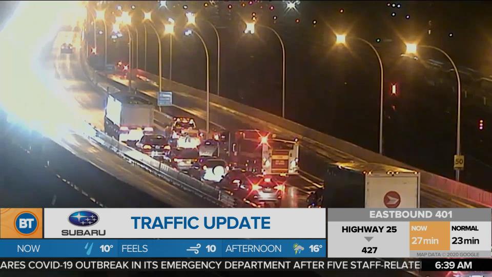 BT Traffic @ 6:30am!