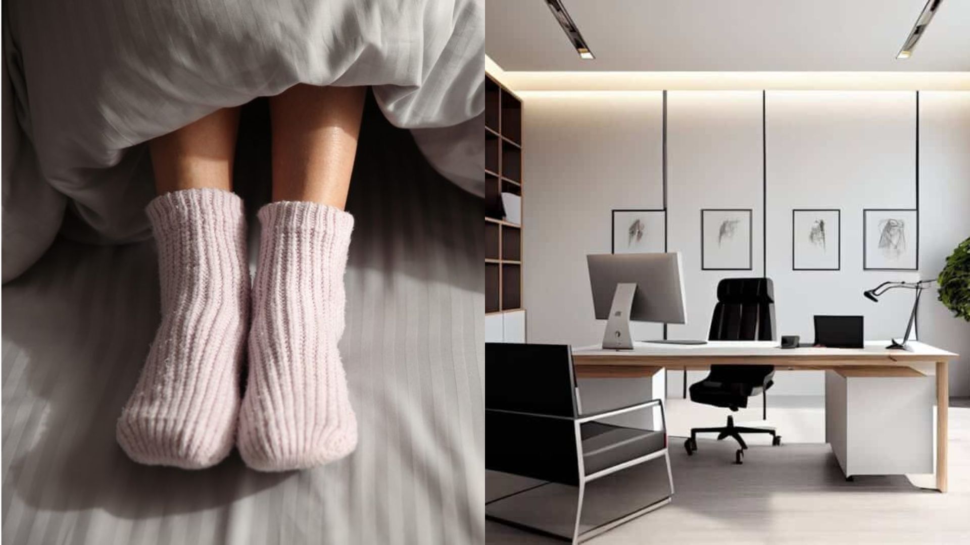 Why this questionable sock habit is leaving offices divided