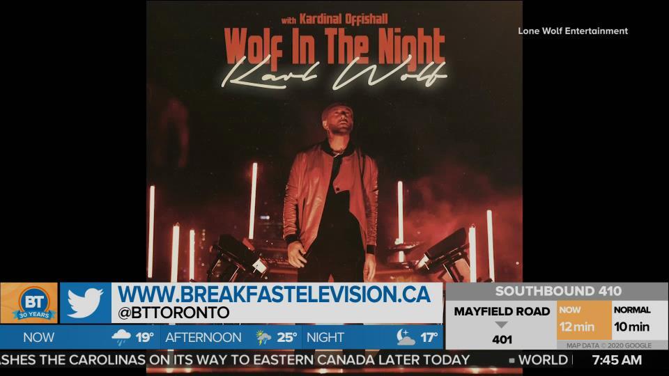 Karl Wolf drops new single ‘Wolf in the Night’