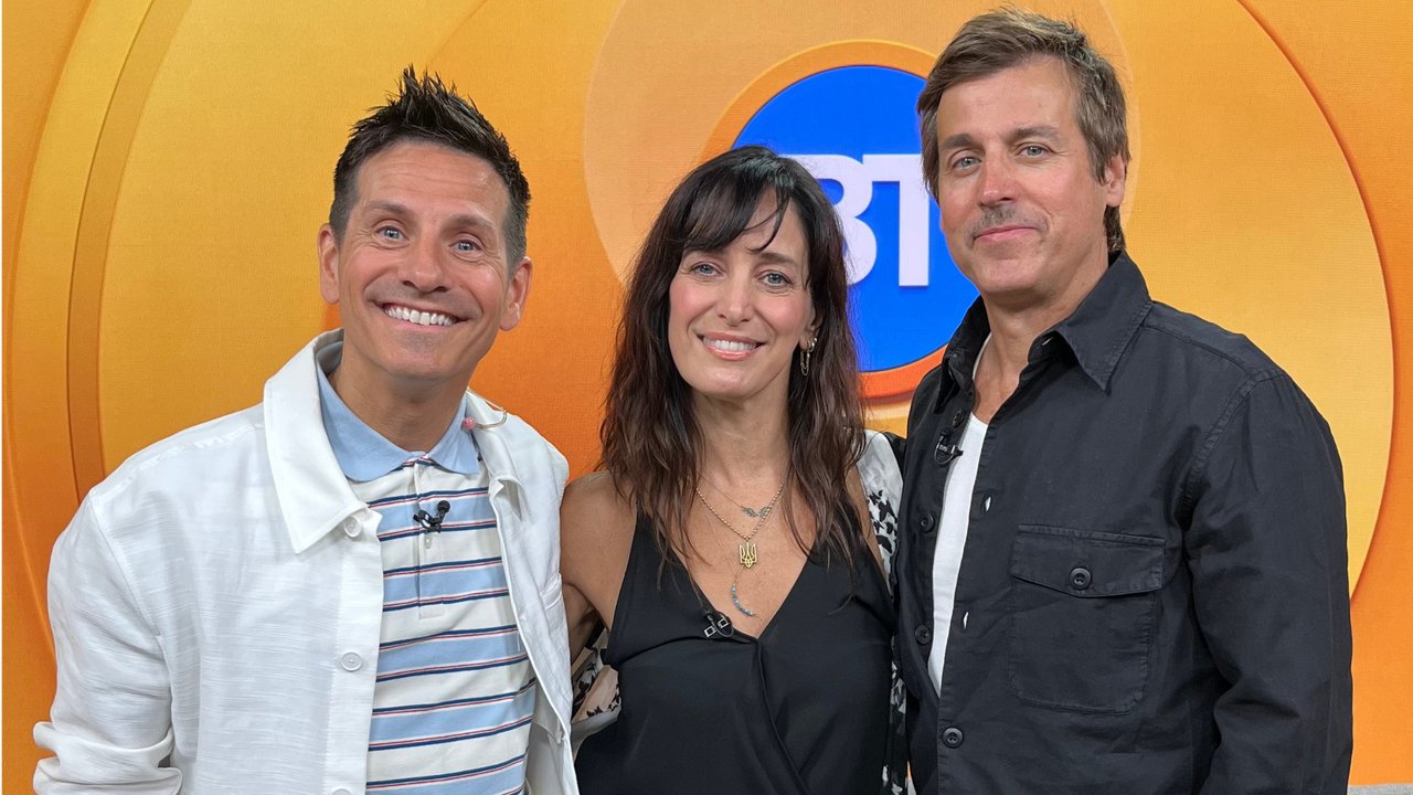 Canadian music icons Raine Maida and Chantal Kreviazuk stop by BT!