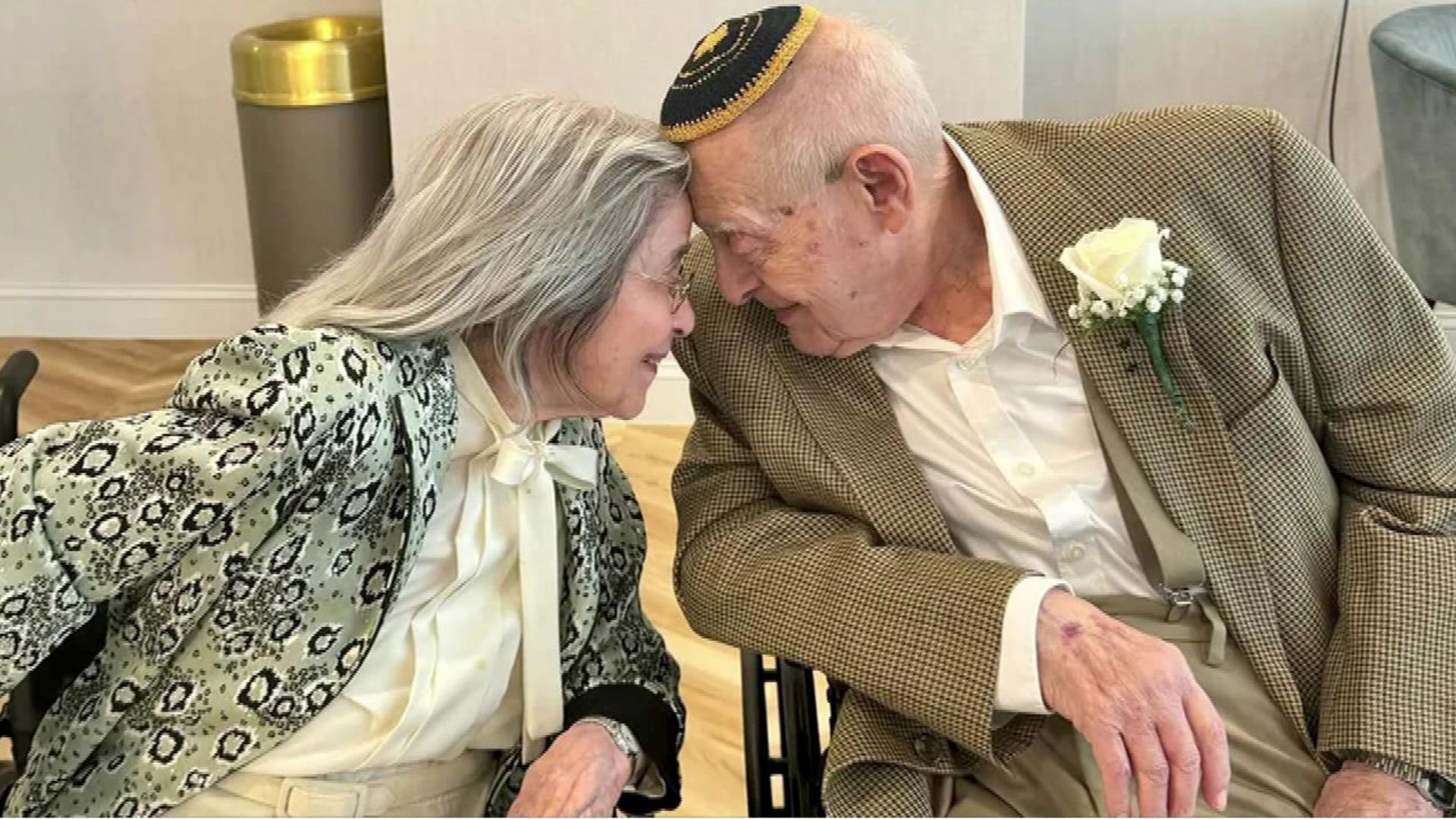 This couple met in a senior living facility and became the world’s oldest newlyweds