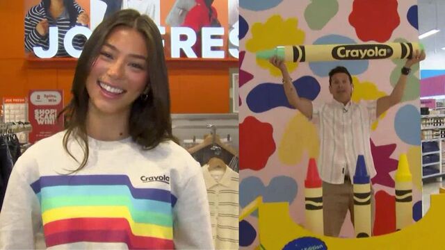 Step into bright colours and ‘fresh’ styles with the new Joe Fresh and Crayola collection