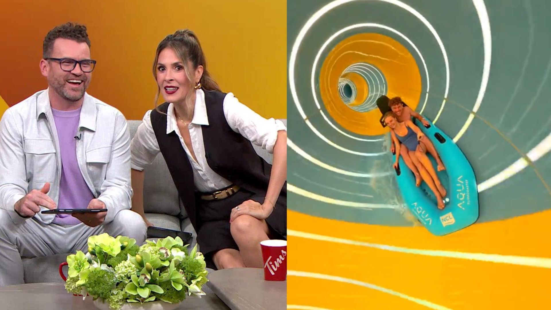 This ‘Slidecoaster’ takes water sliding to a whole new level