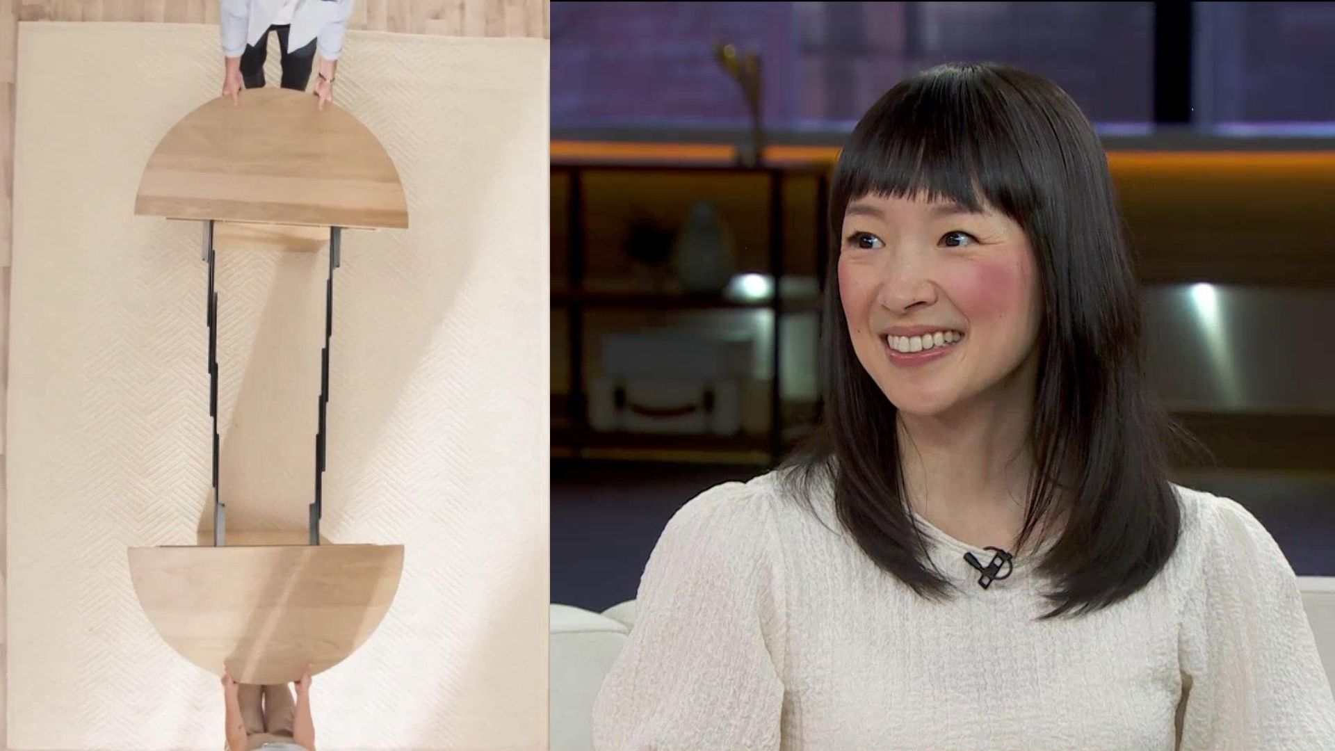 THE Marie Kondo joins us in studio to talk about her latest organizing venture