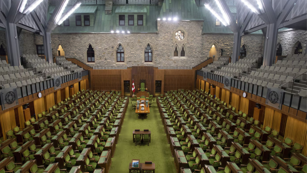 The federal government return to the House of Commons today