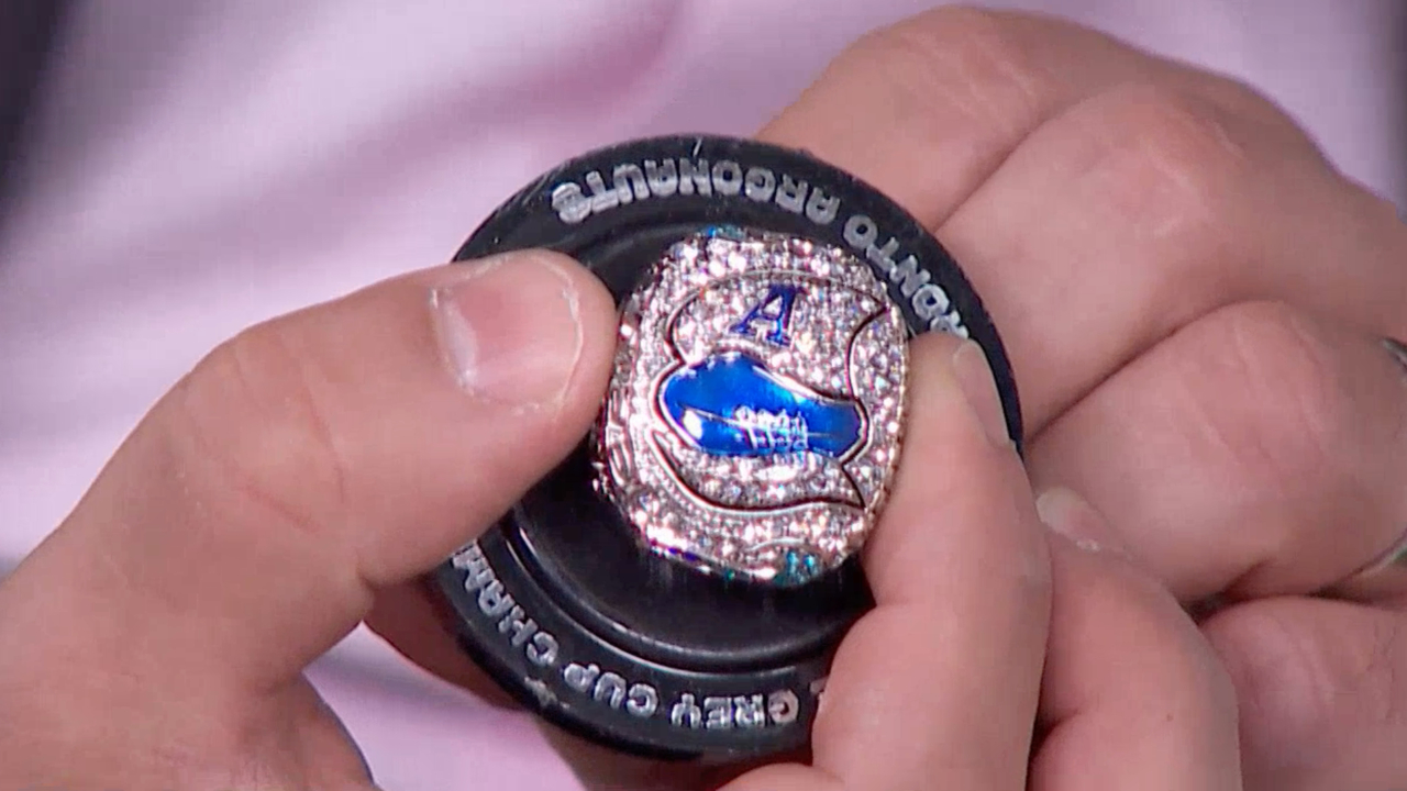 A live look at the Toronto Argonauts’ 2022 Grey Cup Championship Ring