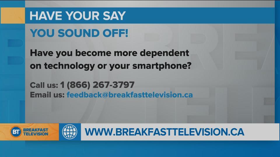 National Sound Off: Have you become more dependent on technology or your smartphone?