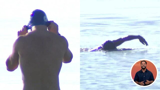 This incredible cancer survivor is swimming 24km in a fundraising event