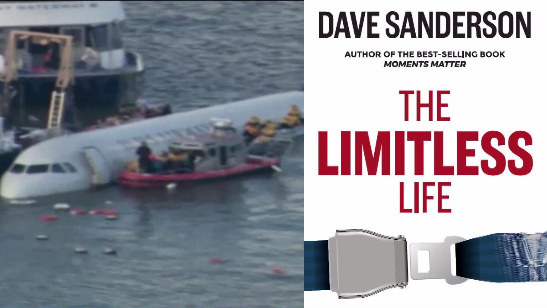 The Miracle on the Hudson flight survivor Dave Sanderson shares his inspiring story