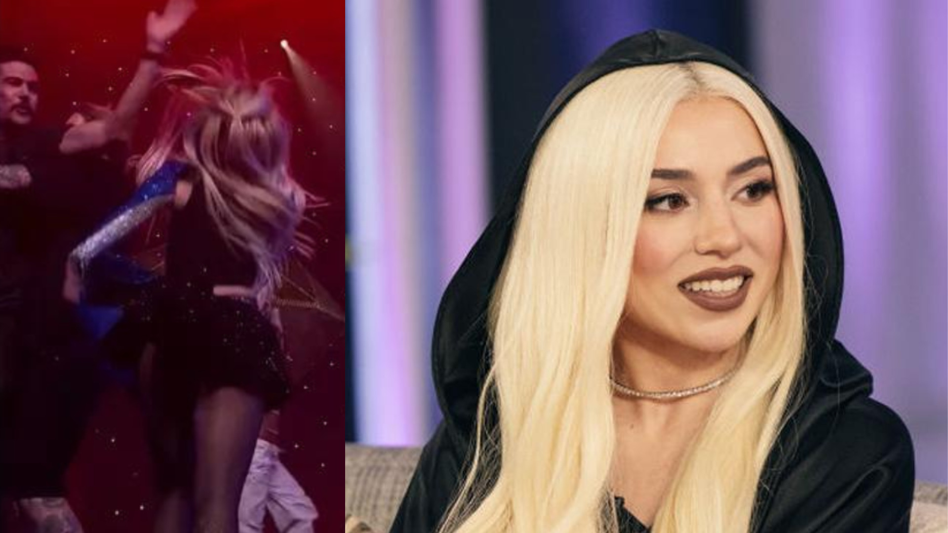 Concertgoer slaps Ava Max onstage during her LA show