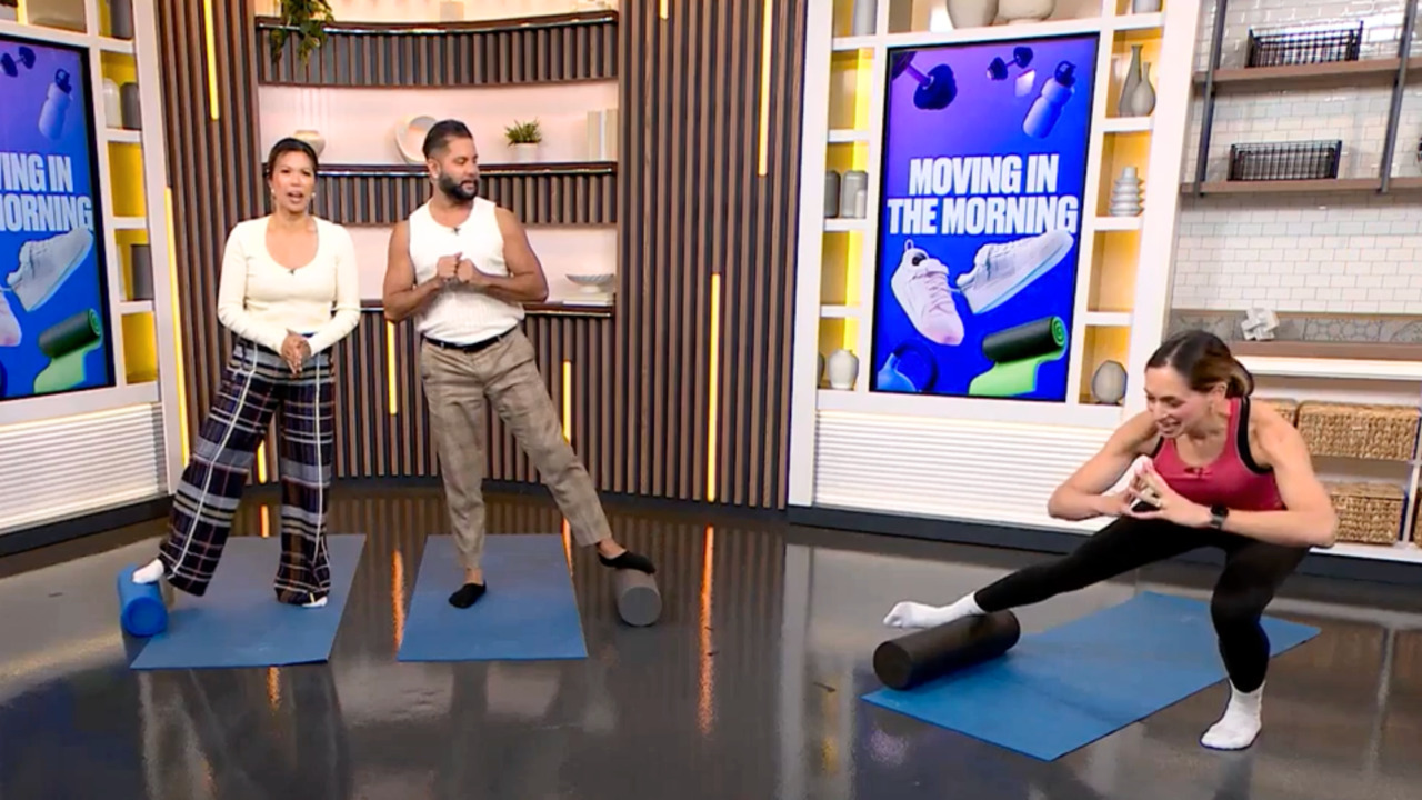 5 foam roller routines to keep you moving at any age