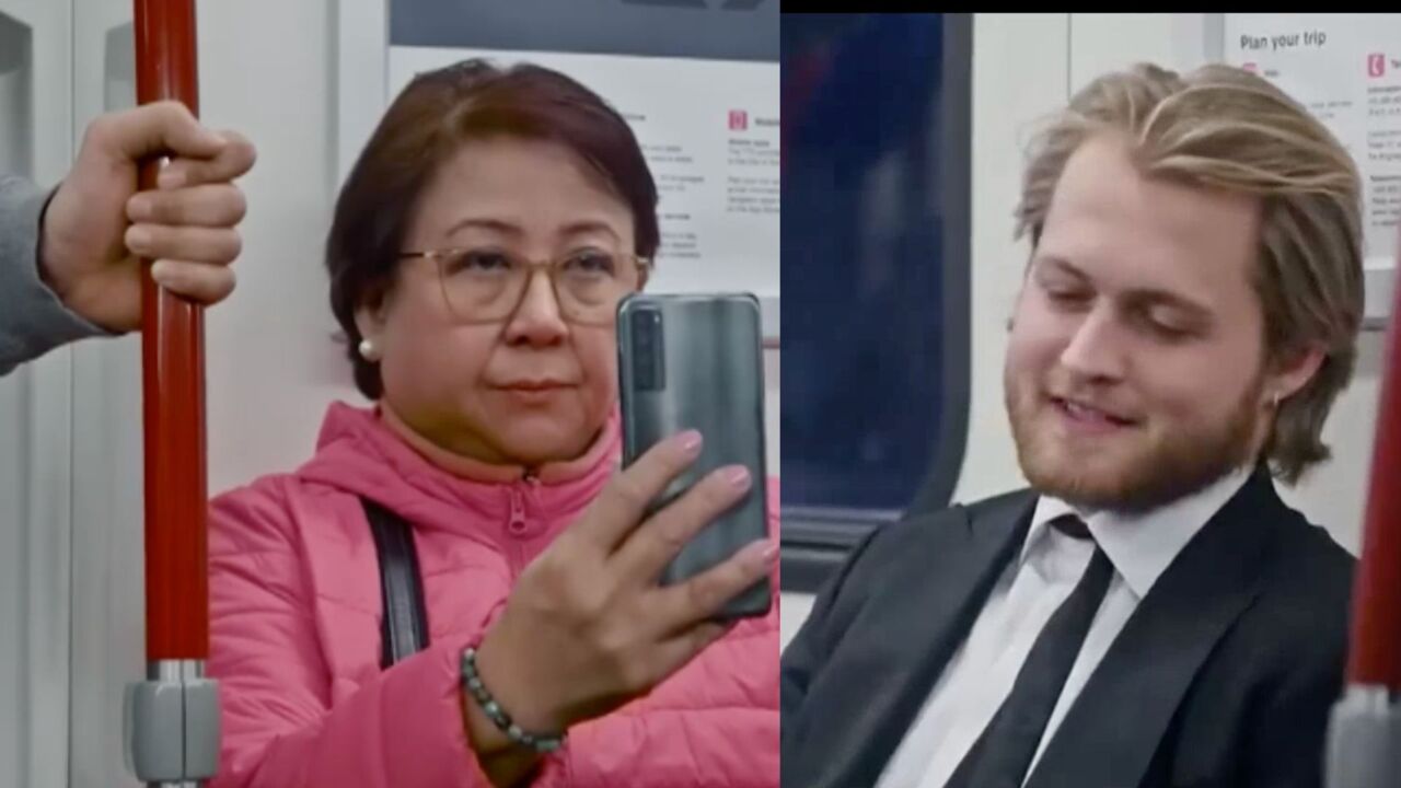 Toronto Maple Leafs' William Nylander was caught riding the TTC in this epic commercial