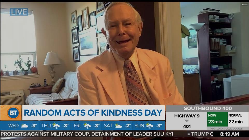 Nicole is LIVE for Random Acts of Kindness Day (3 of 3)