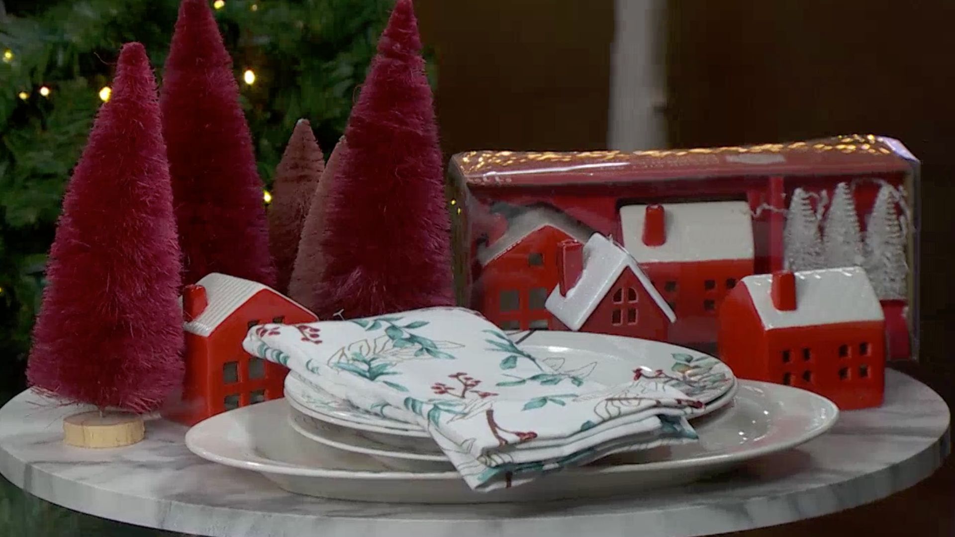 How to create an aesthetic holiday tablescape with all Walmart products