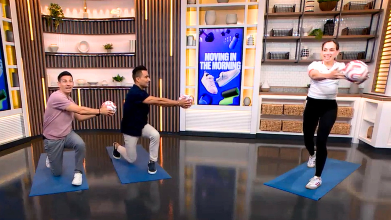 How to turn one soccer ball into a full-body workout