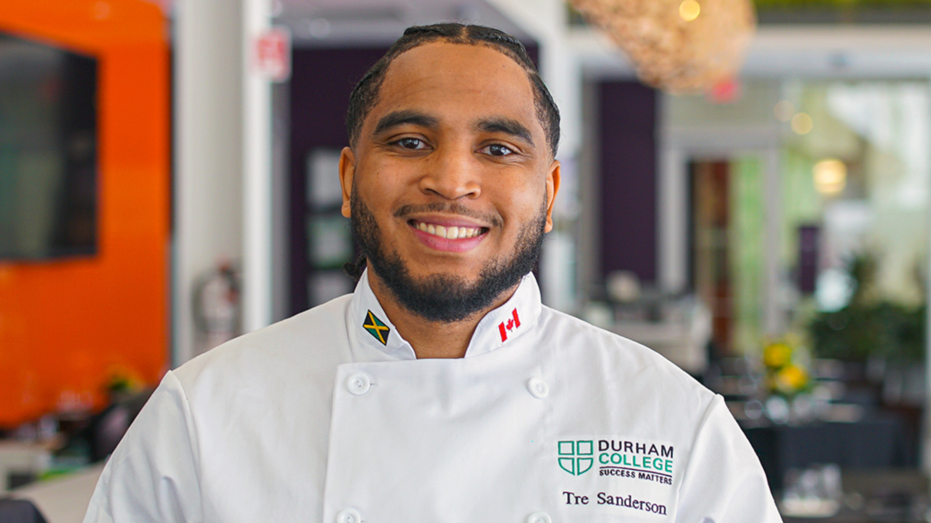 Top Chef Canada winner Tre Sanderson makes Caribbean food with us