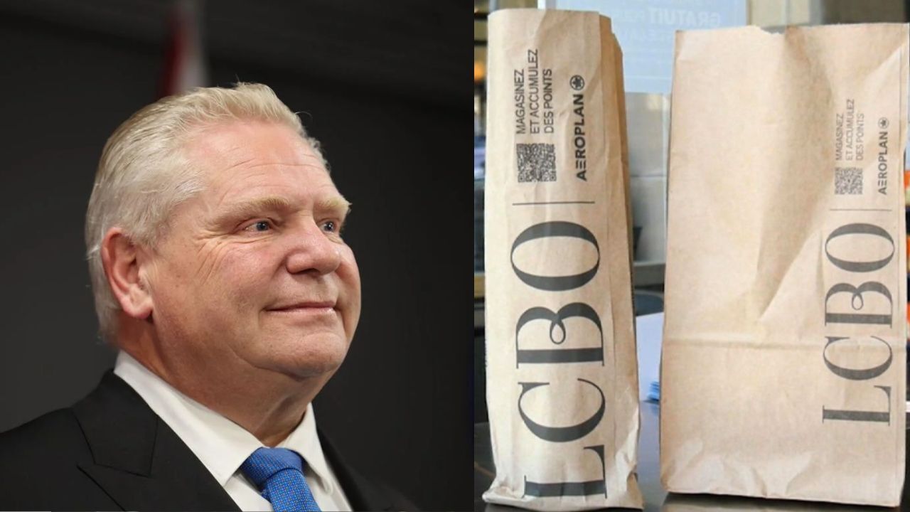 Doug Ford is pushing LCBO to bring back paper bags — here's why