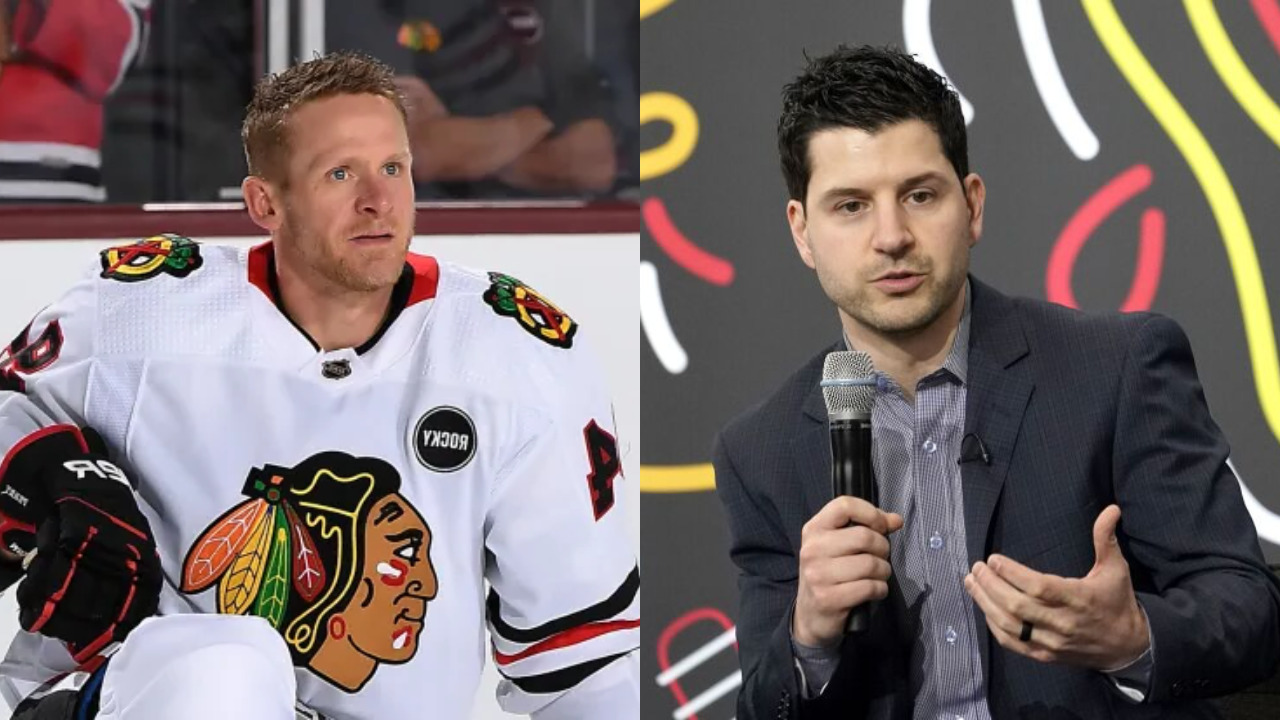 Chicago Blackhawks GM speaks out about Corey Perry’s termination