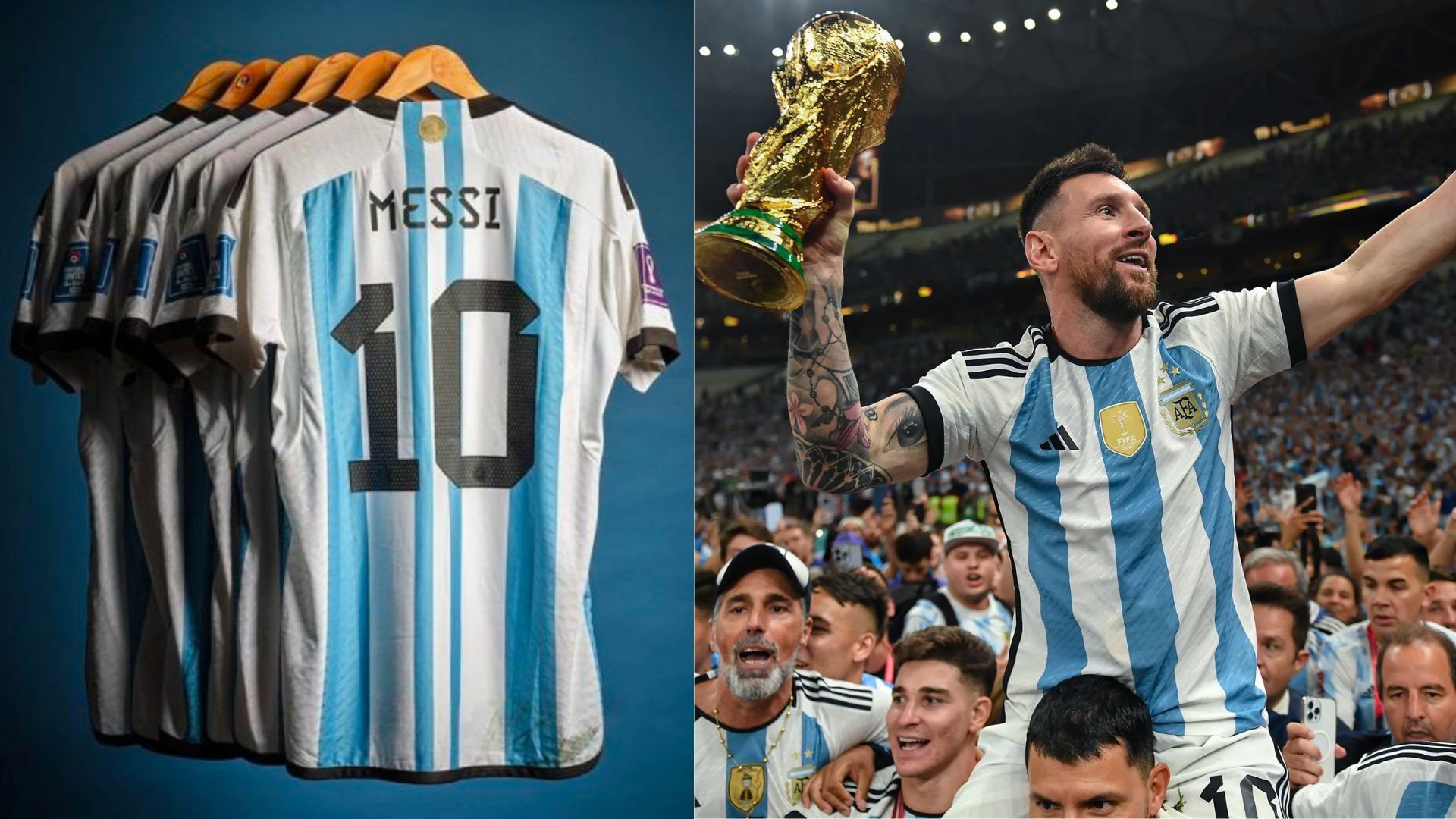 Lionel Messi jerseys are going up for auction — and you'll be shocked at the price