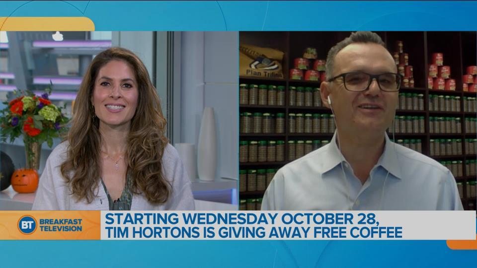 Tim Horton’s is giving away $8 million in free coffee!