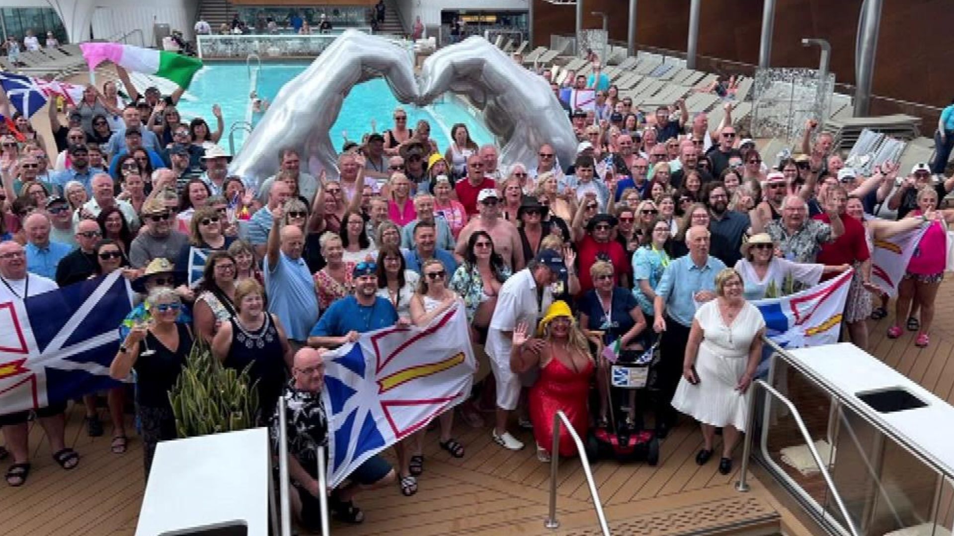 Over 500 Newfoundlanders end up on a cruise together and we are LOVING it