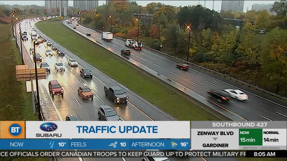 BT Traffic @ 8:00am!