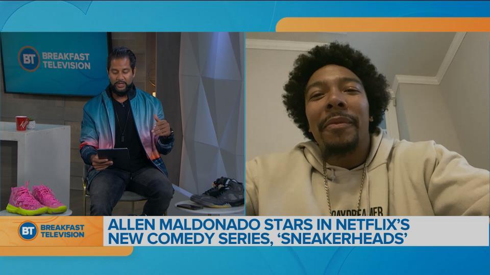 Allen Maldonado chats about his new Netflix series “Sneakerheads”