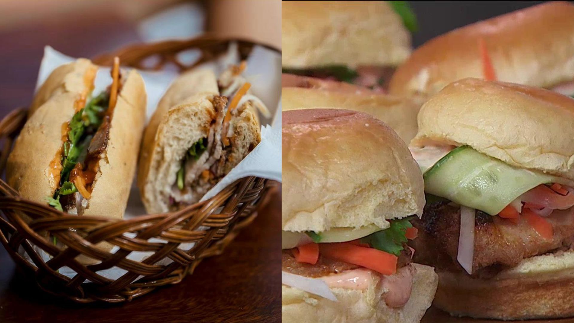 How to make your own bánh mì sliders at home