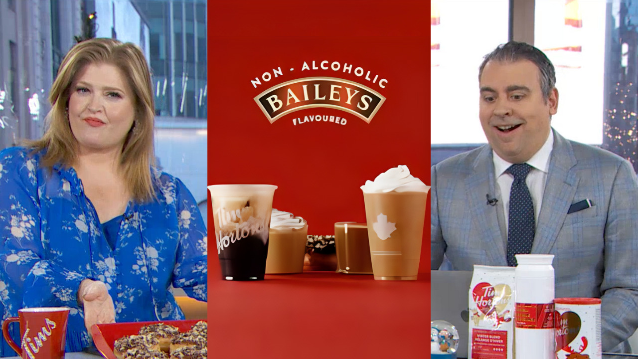 Tim Hortons unveils BAILEYS flavoured non-alcoholic menu items