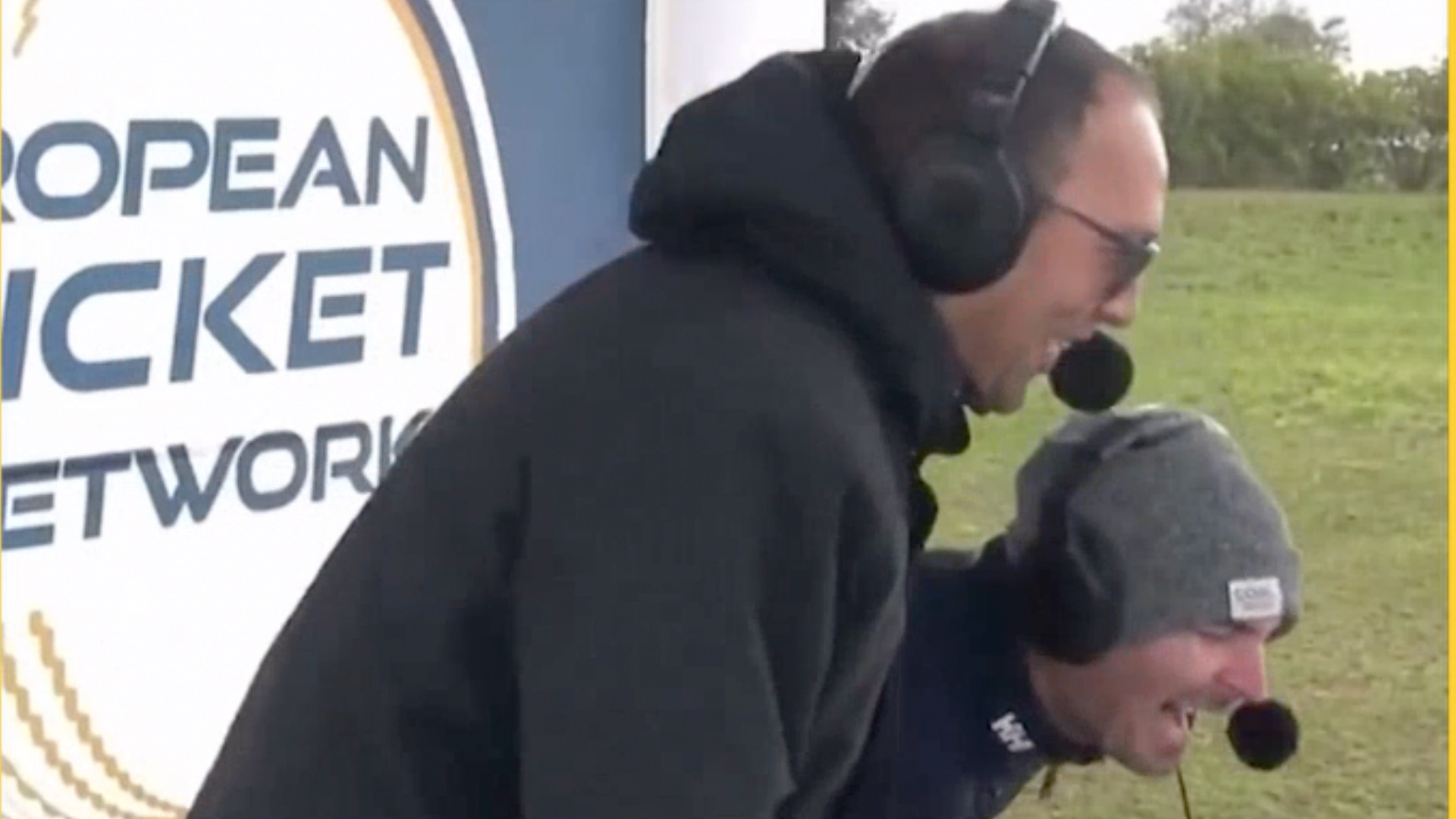 These cricket commentators can't keep it together on air (and it's amazing)