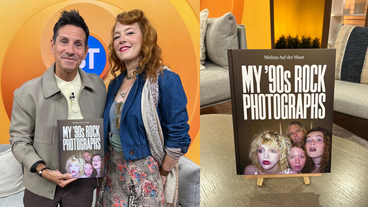 Rock legend Melissa Auf der Maur stops by BT!