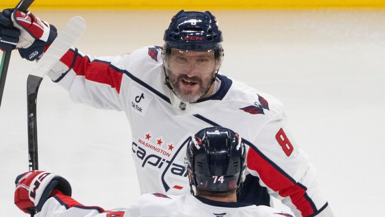 Alex Ovechkin's hat trick just moved him into 10th all-time scoring
