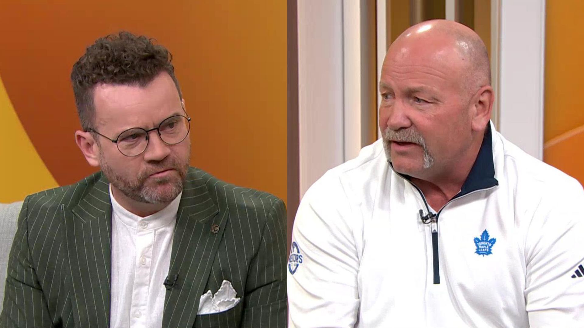 Maple Leafs legend Wendel Clark stops by BT to discuss prostate cancer awareness