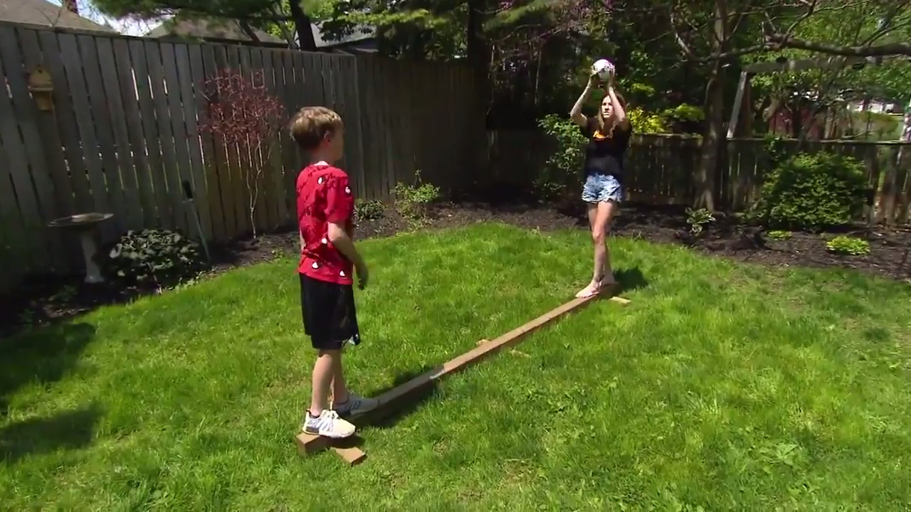 How to create an athome gymnast beam Video Cityline