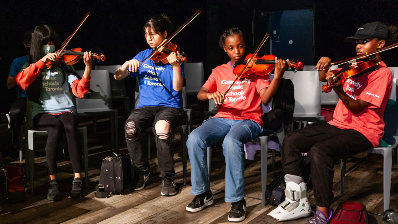 Making music at Community Music Schools of Toronto