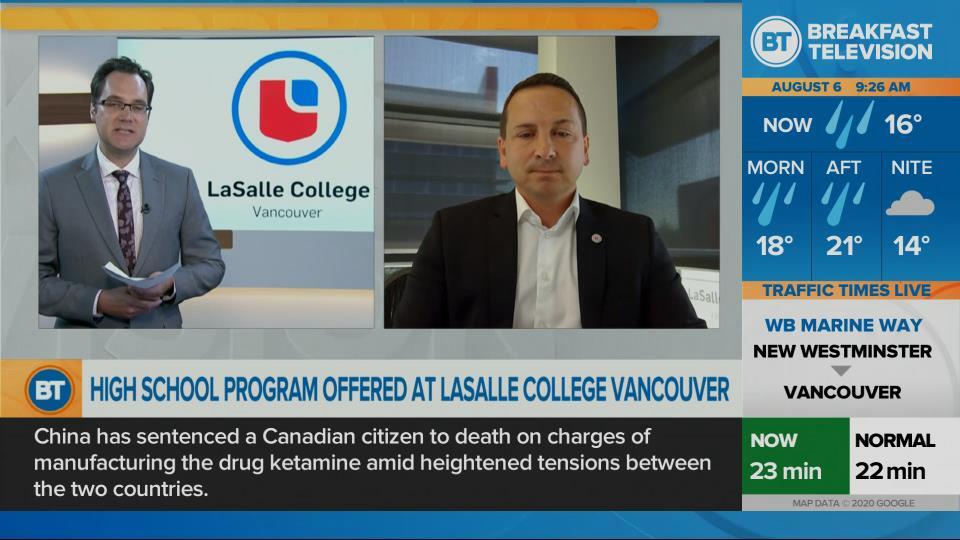 Dr. Jason Dewling of LaSalle College Vancouver High School !